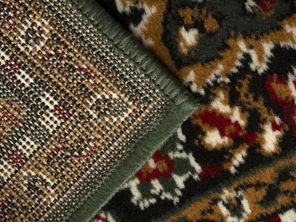 Alfa Carpets Behúň na mieru TEHERAN T-102 green - šíre 100 cm