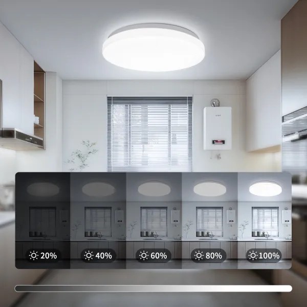 Brilagi - LED stropné svietidlo MILKY WAY LED/24W/230V 3000/4000/6500K pr. 38 cm