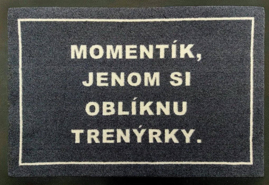 Trenírková rohožka 40x60 cm – na von aj na doma, 40x60, šedá, GDmats