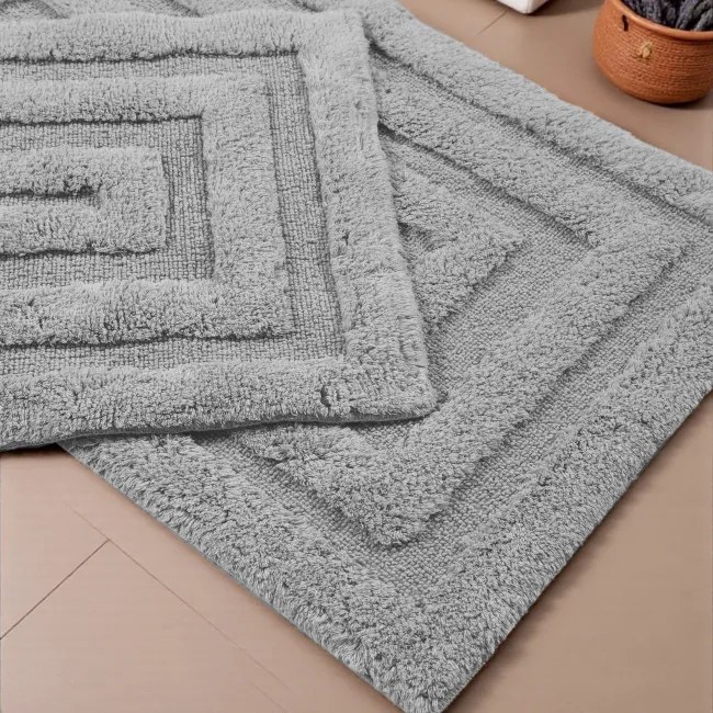 Sada kúpeľňových koberčekov BOSTON 13 sivá