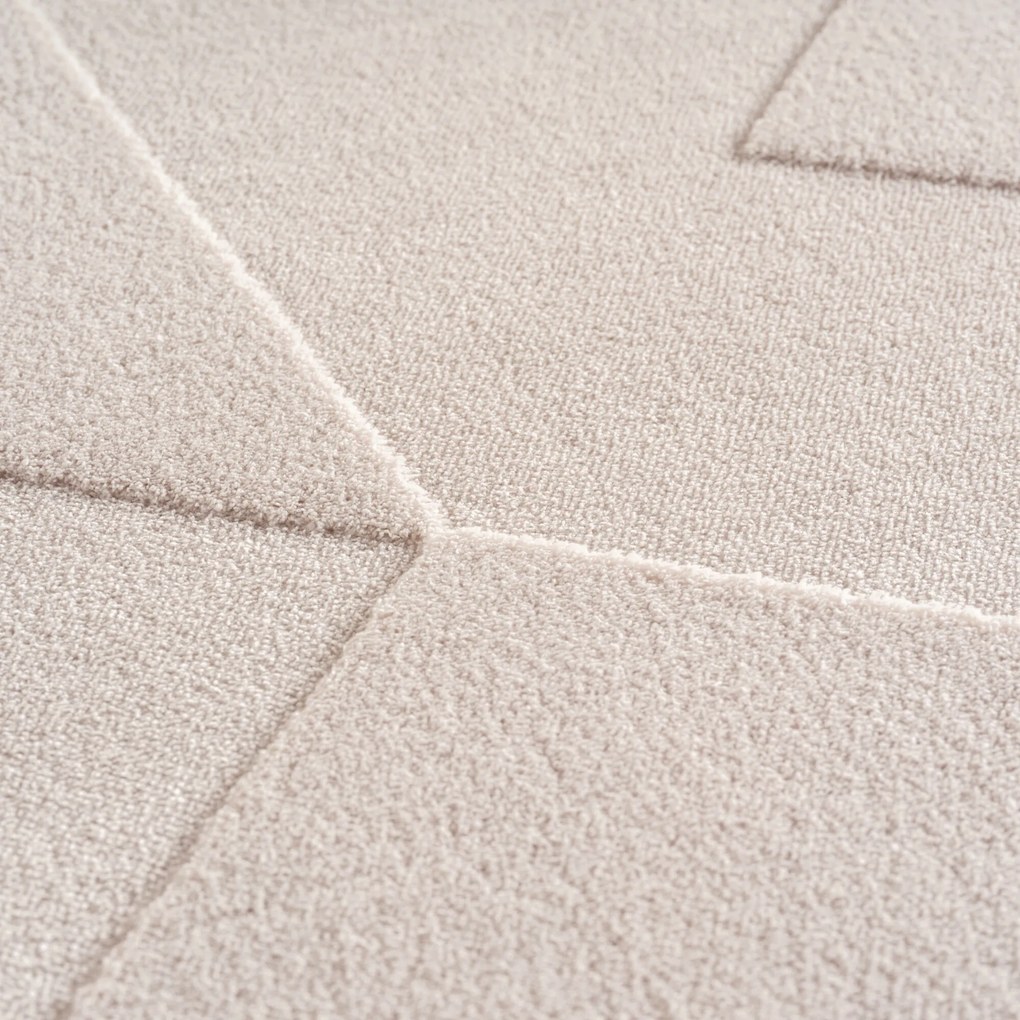 Ayyildiz, Behúň Pompei 1613 cream, 80x250, biela, chodba / predsieň