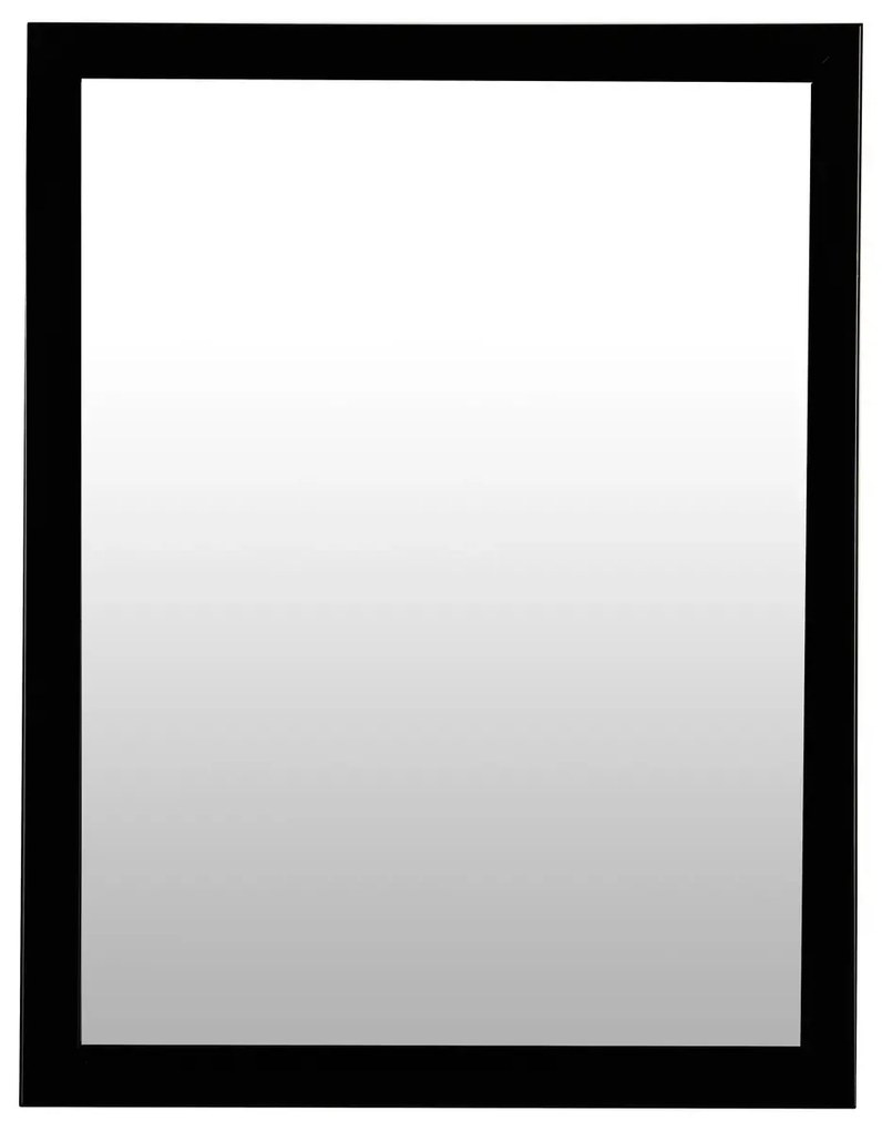 Zrkadlo Basic, čierne