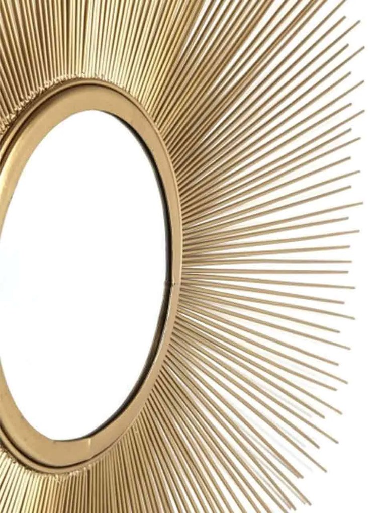 KARE DESIGN Zrkadlo Sunbeam Ø 90 cm 89 × 89 × 4 cm