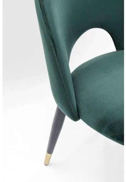Iris jedálenská stolička zelená