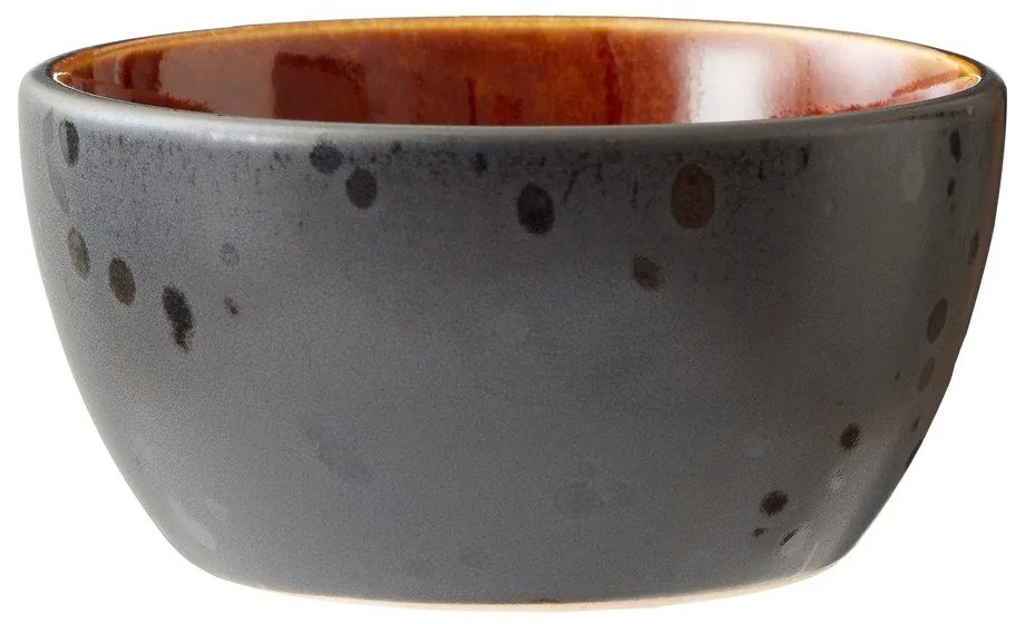 Čierne keramické servírovacie misky v súprave 4 ks 200 ml Gastro Black/Mix – Bitz