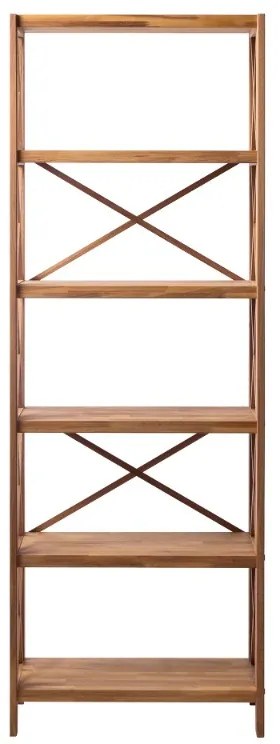 Dizajnový regál Walworth 198 cm prírodný dub