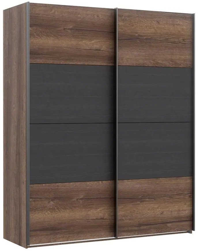 Skriňa Dreamer 170 ušľachtilý dub/dub čierna