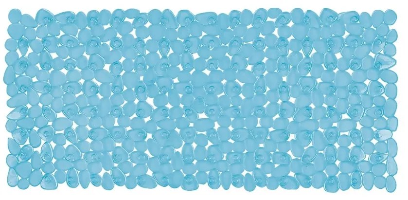 Spirella Protišmyková podložka do vane RIVERSTONE, modrá, 75 x 36 cm