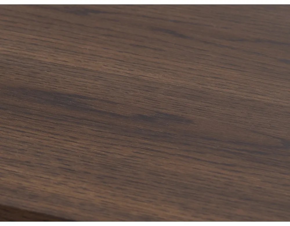 Hnedý rozkladací jedálenský stôl 95x180 cm Arun – Unique Furniture