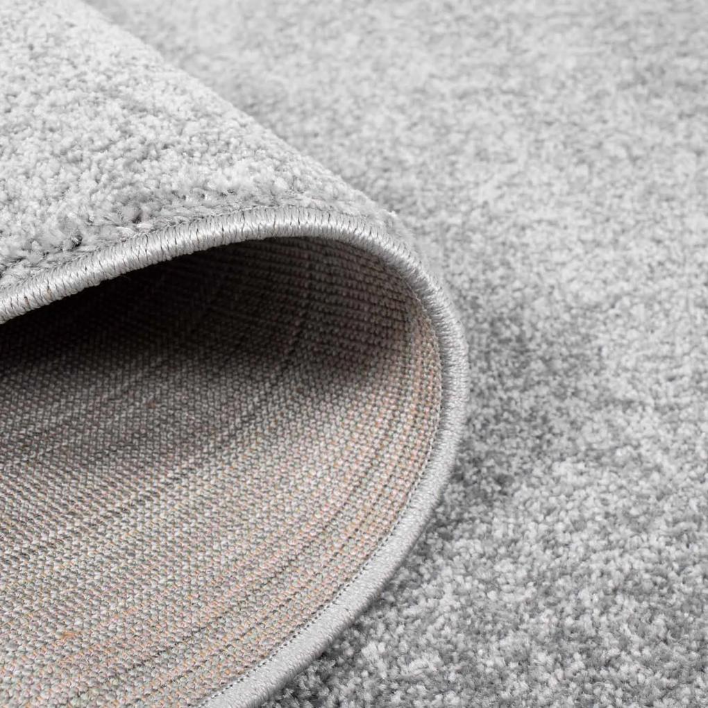 Dekorstudio Moderný koberec MODA SOFT - Sivý Rozmer koberca: 160x225cm
