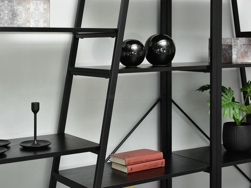 Regál Gecon Reg Zes (čierna). Akcia -12%. Vlastná spoľahlivá doprava až k Vám domov. 1111812