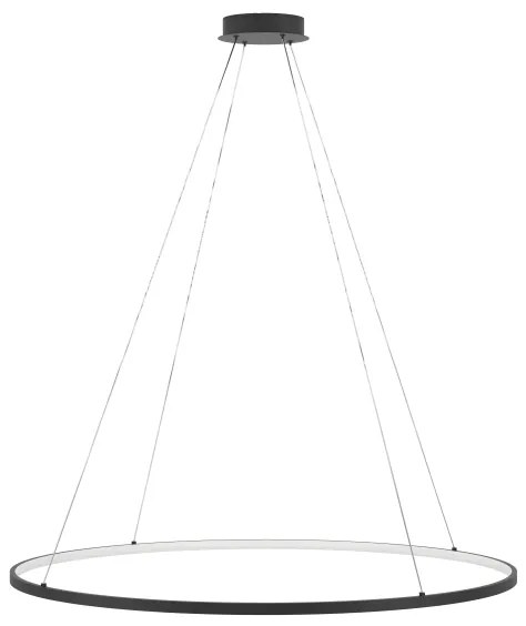 Eglo 901637 - LED Stmievateľný luster na lanku PARRUTA LED/40W/230V čierna + DO