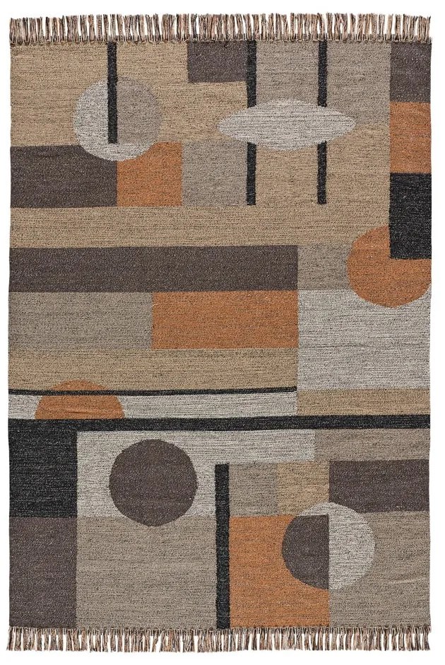 Prateľný ručne tkaný koberec z recyklovanej bavlny 120x170 cm Chandia – Universal