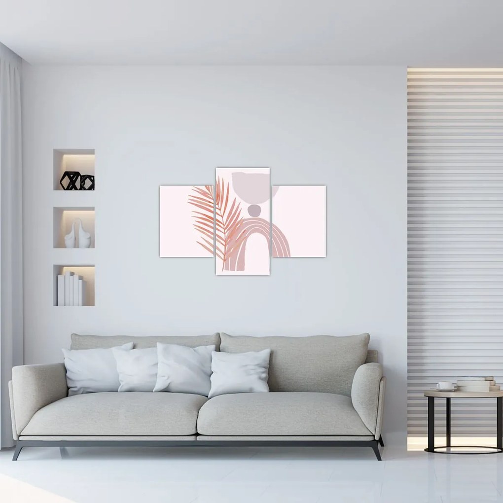 Obraz - Fialový minimalizmus N⁰1 (90x60 cm)