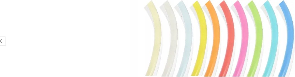 LED pásik 12V vodeodolný 50m NEON 8W/m neutrálna farba - estetický flexibilný tesný