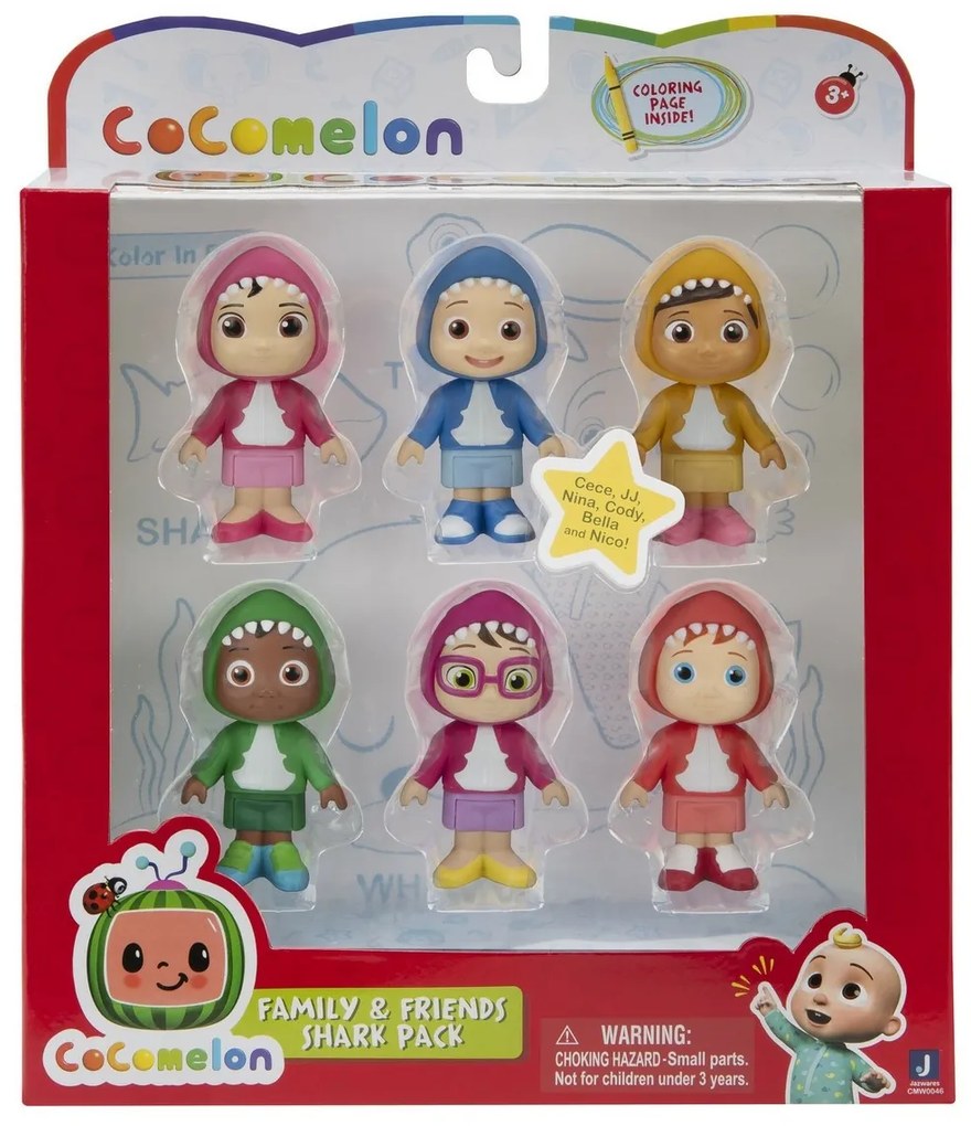 Súprava figúrok Cocomelon, 6 ks