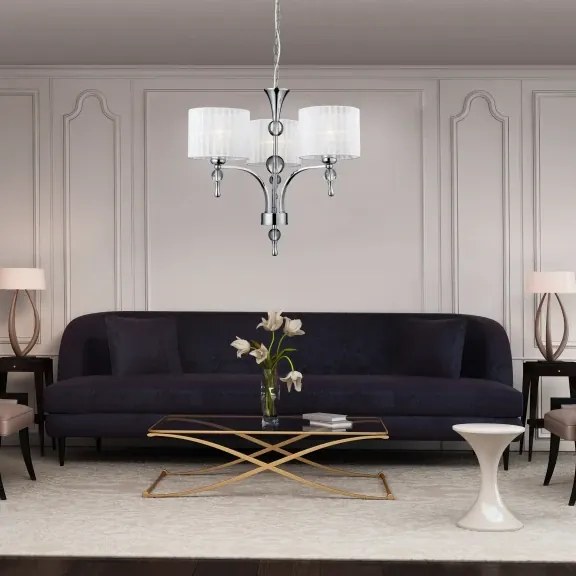 Retro luster Impress 3 biele
