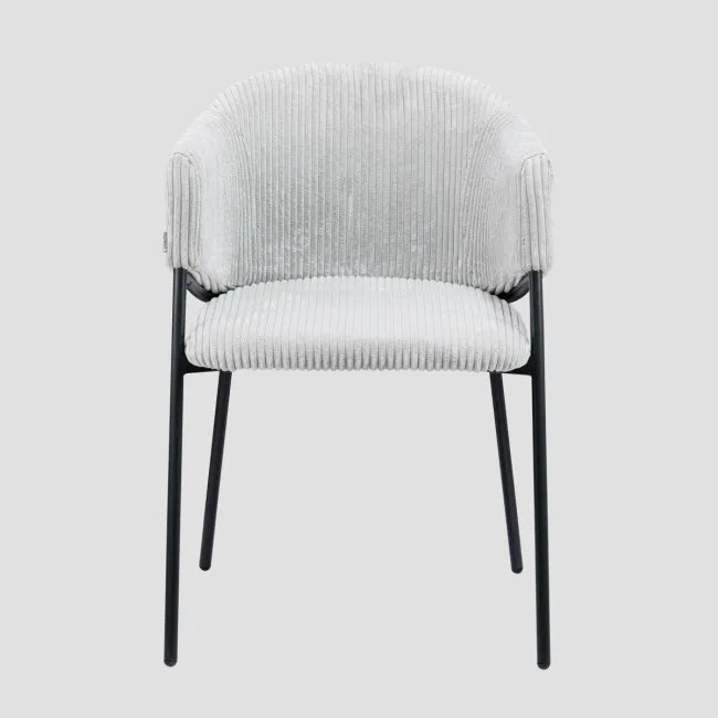 Jedálenská stolička PRAZER sivá 737954