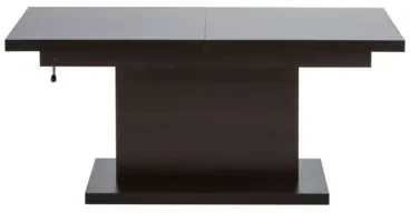 Rozkladací a zdvíhací konferenčný stolík wenge LUX