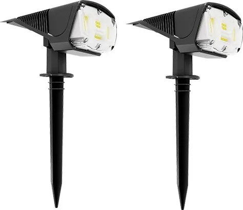 Bezdoteku LEDSolar 42 solárne vonkajšie svetlo svietidlo do zeme 2 ks, 42 LED, bezdrôtové, iPRO, 1W, studená farba