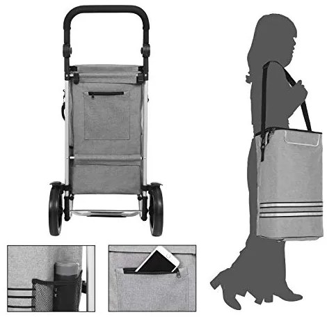 Nákupný vozík SONGMICS KST02GY