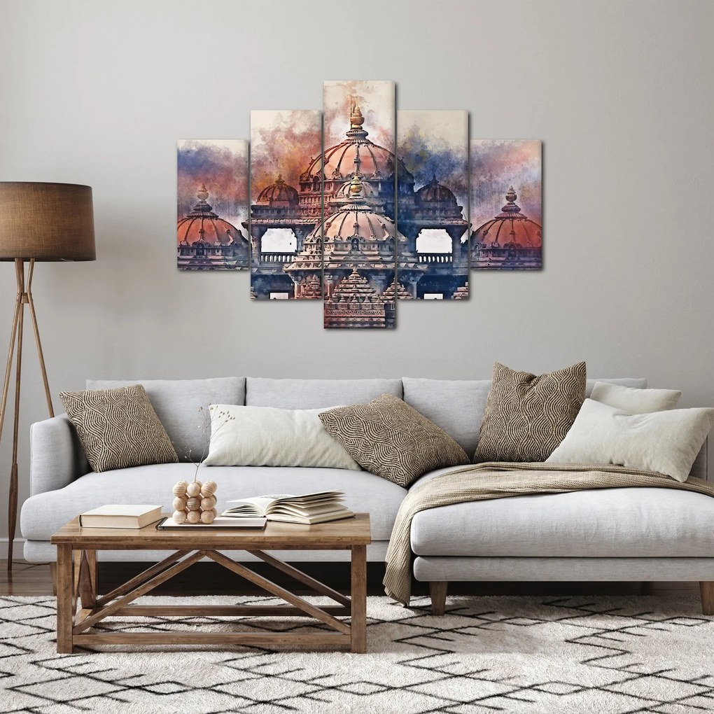 Obraz - Akshardham, Nové Dílií, India (150x105 cm)