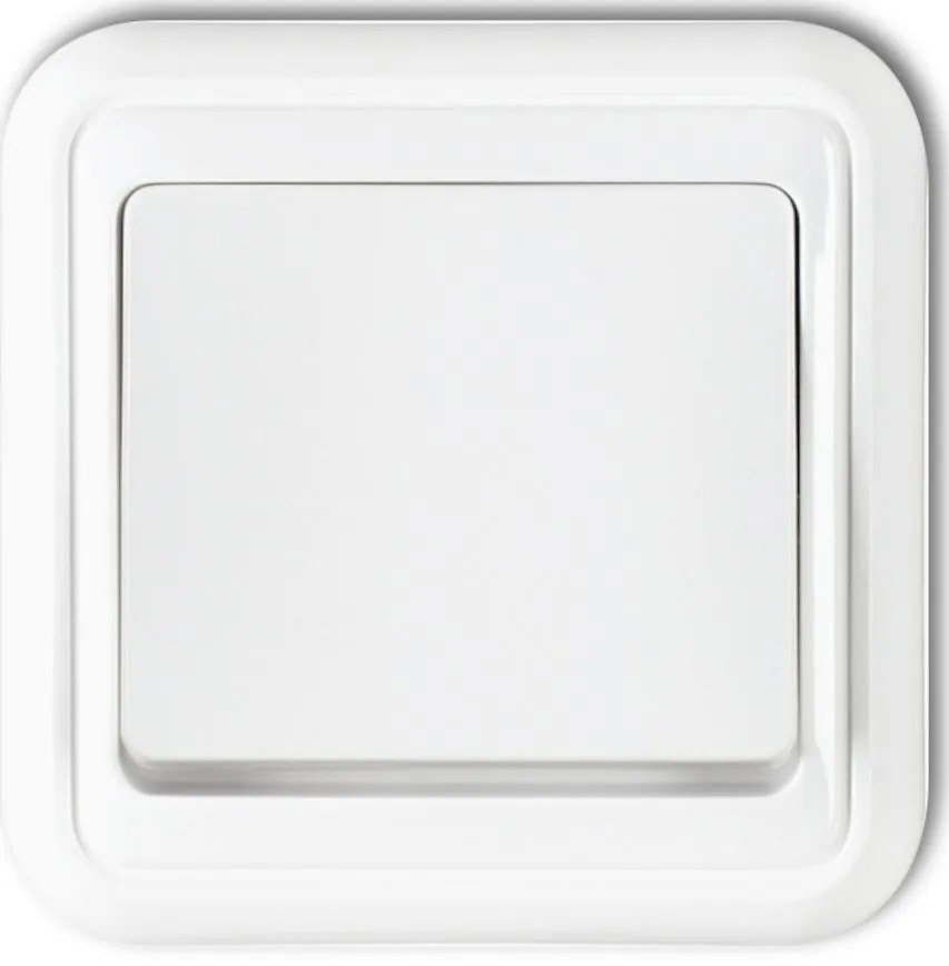 L WPT-1 vypínač Liza jednotlivý biely