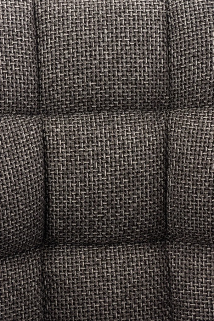 Stolička Tirana látka čierna - titánovo sivá