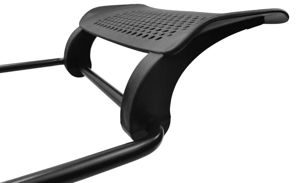 Herní židle s podnožkou KG100 černá/červená