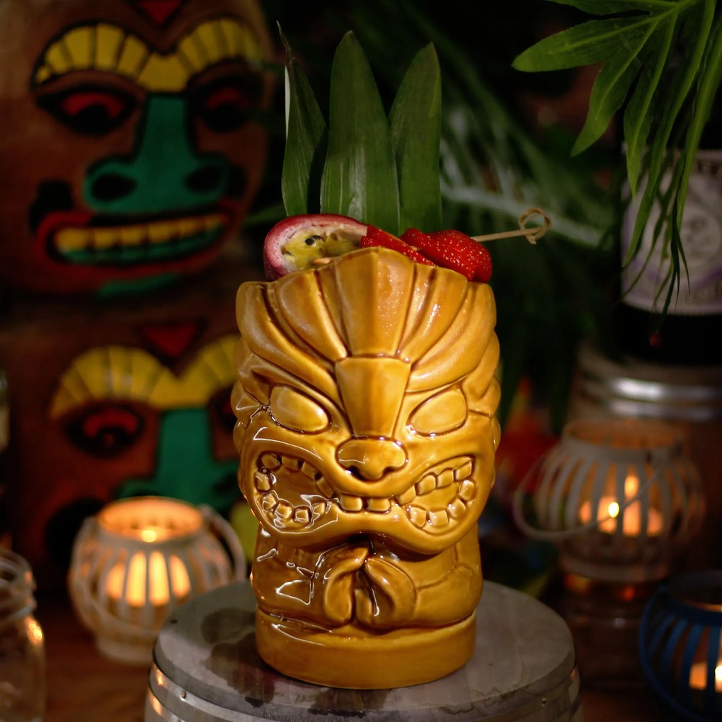 Bar@drinkstuff Tiki keramický pohár 27.5oz / 780ml Množstvo: 1 ks