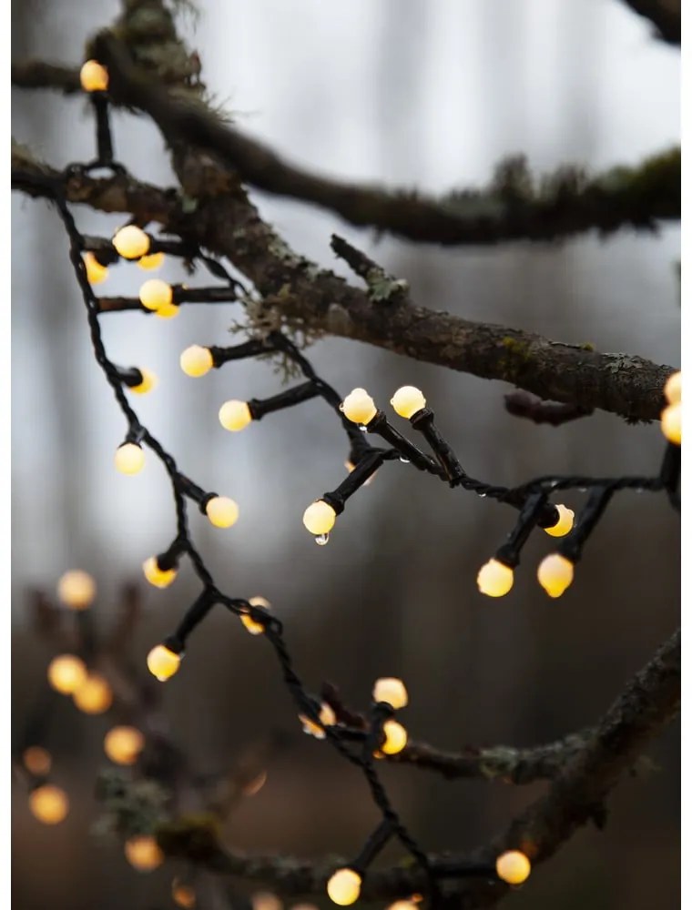 Vonkajšia svetelná LED reťaz Star Trading Berry Mini, dĺžka 6 m