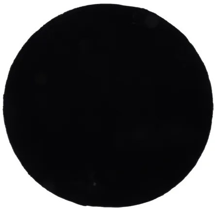 Koberec RABBY čierny kruh