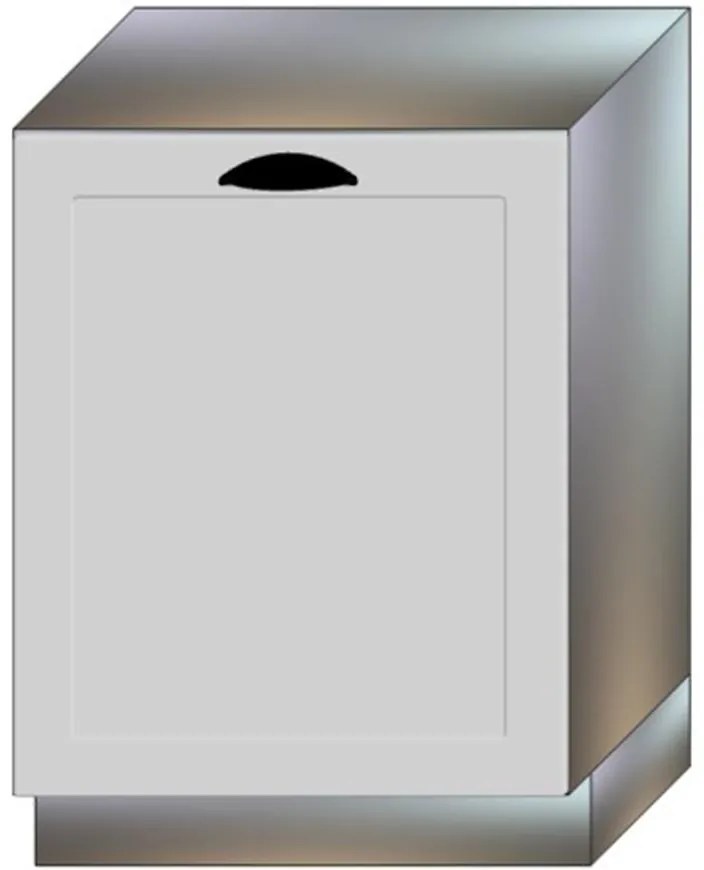 Dvierka na umývačku Adele 60pz Šedá  Mat