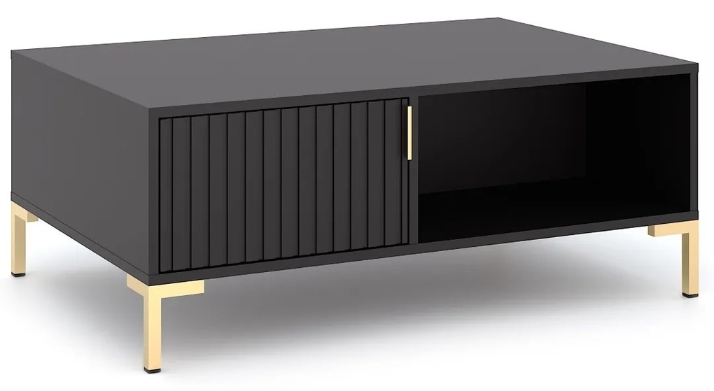 Konferenčný stolík Flinn 100 cm čierny