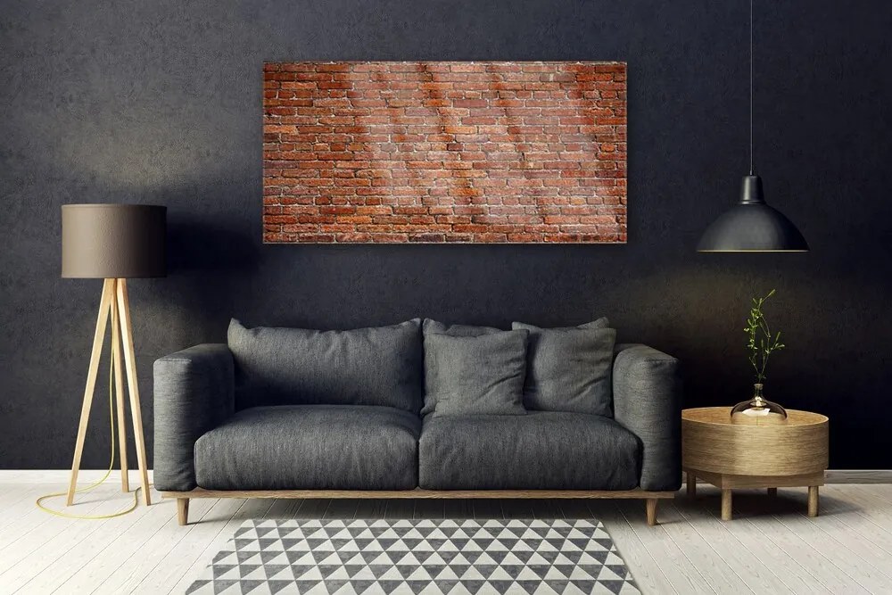 Obraz plexi Tehlová múr tehly 120x60 cm