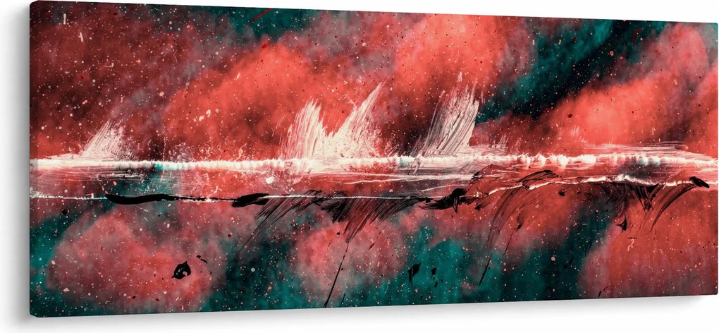 Obraz - Výbuch v petroleji (120x50 cm)