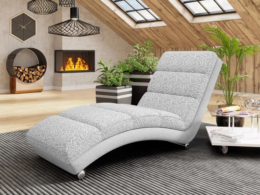 Čalúnené relaxačné kreslo Laguna 60, Dostupné poťahy: Trenza 04 + Sempre 04