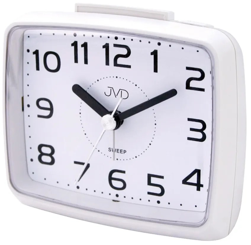 Budík JVD SRP879.1 | Tichý plynulý chod a osvetlenie | 10 cm