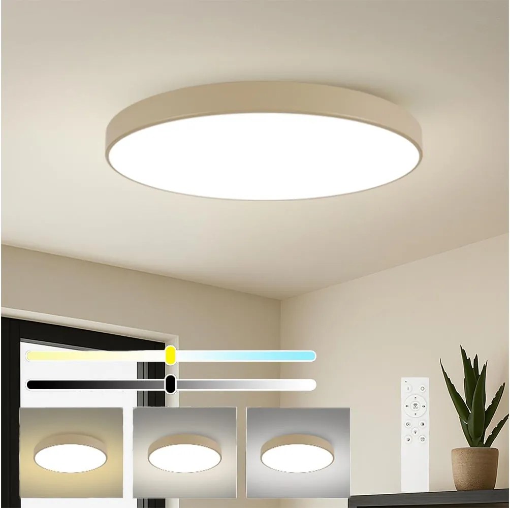 Brilagi-LED stmievateľné svietidlo POOL SMART LED/180W/230V 120 cm béžové Wi-Fi Tuya+DO