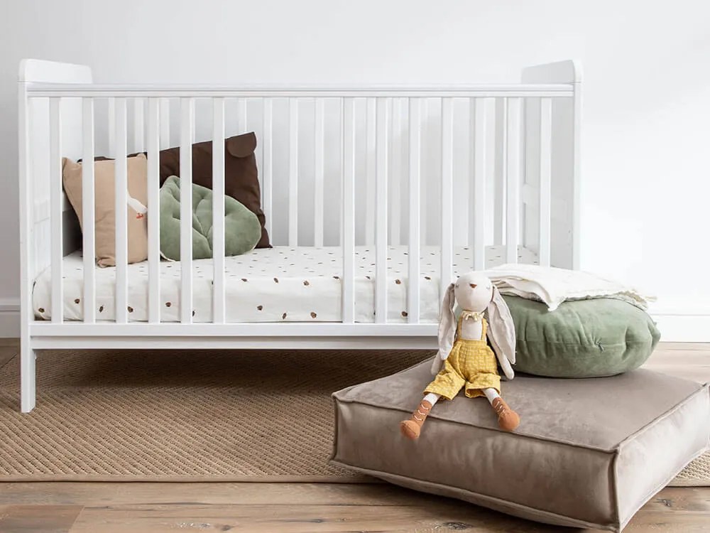 WO Detská postieľka 2v1 Classic Cot Bed 140x70 Variant úložný box: Bez úložného boxu
