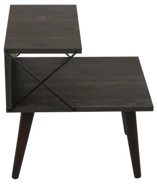 Nočný stolík CROSS 55x50 cm hnedá