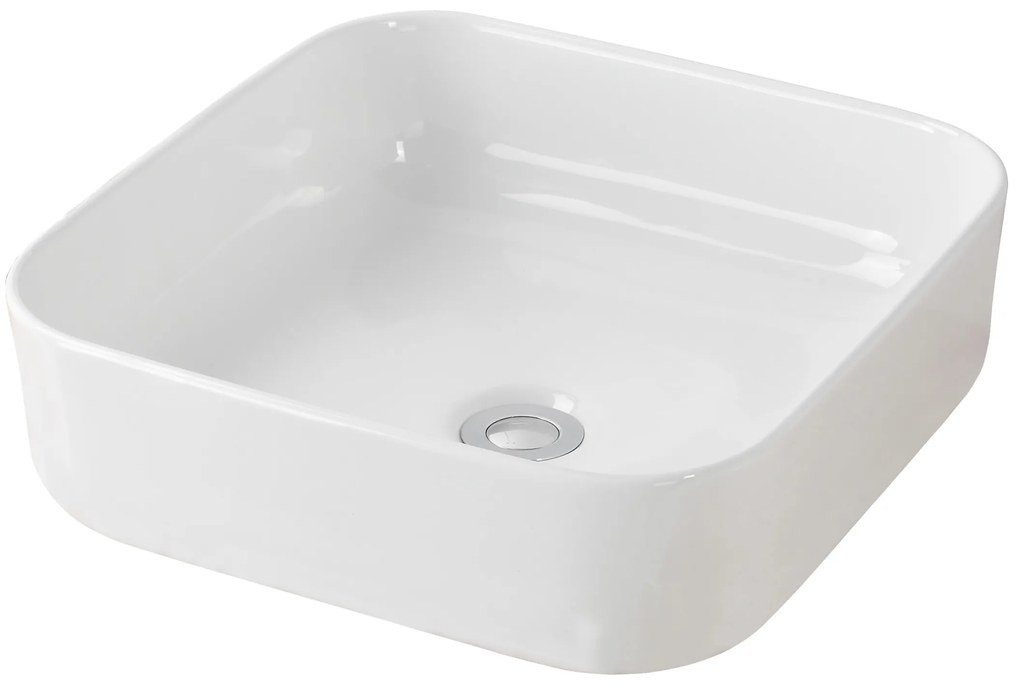 Umývadlo na dosku Houseland Lavio 80 cm biele