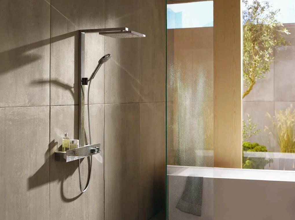 Hansgrohe Raindance E, Showerpipe 300 1jet s termostatom ShowerTablet 600, chrómová, HAN-27363000
