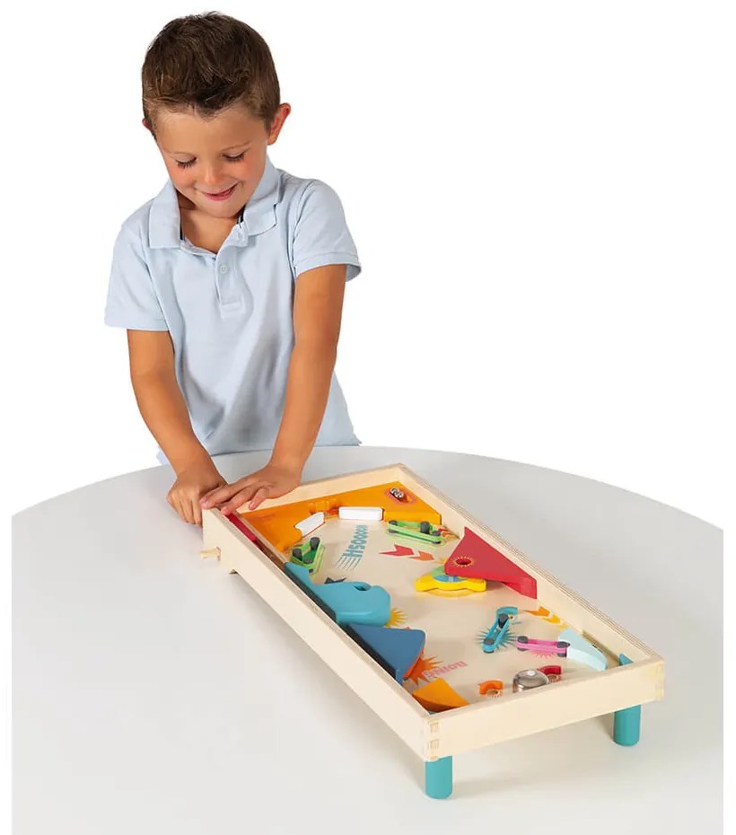 Drevená stolná hra - Pinball
