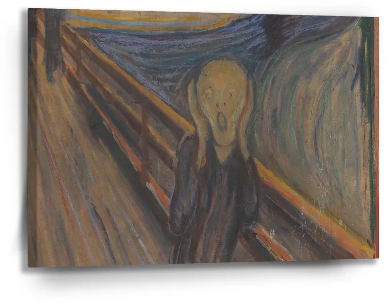 Sablio Obraz Výkrik - Edvard Munch - 90x60 cm