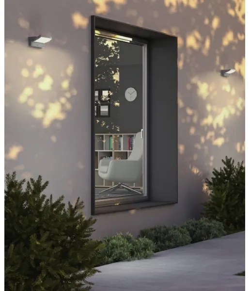 Redo 90587 - LED vonkajšie svietidlo so senzorom FLIP LED/20W/230V 3000K IP54 antracit