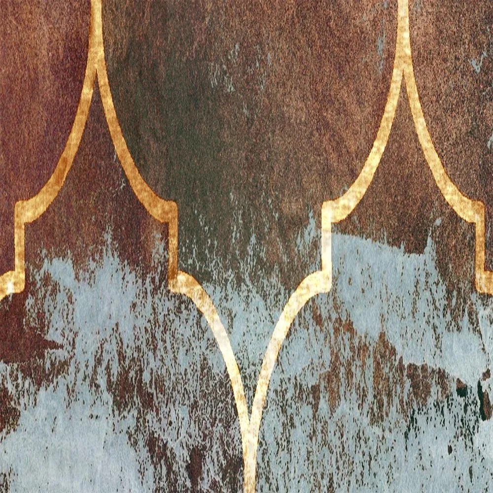 Gario Paraván Marocký ďatelina v hnedej farbe Rozmery: 180 x 170 cm, Prevedenie: Korkový paraván