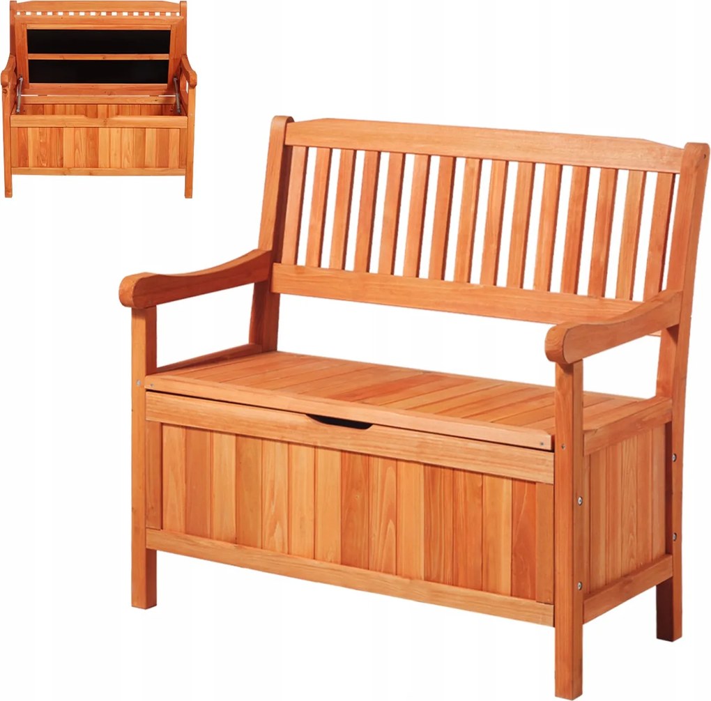 Záhradná skrinka drevo 0 l hnedá