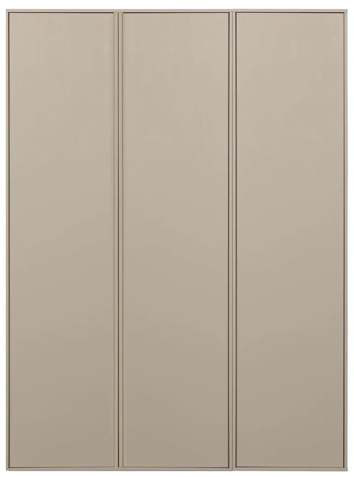 Krémová modulárna skriňa z borovicového dreva 150x200 cm Daily – vtwonen