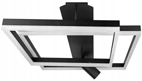 LED stropné svietidlo LED/38W/230V + 1xGU10/30W čierne